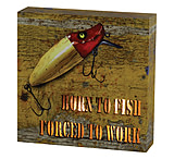 Image of River's Edge LED Box 6in x 6in - Born to Fish