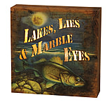 Image of River's Edge LED Box 6in x 6in - Lake Lies Marble