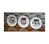 Image of River's Edge Round Platters 3-Piece - Porcelain Enamel