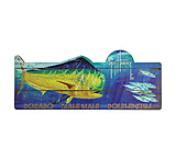 Image of River's Edge 22in x 12in Wood Sign - Guy Harvey Dorado