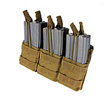 Image of RMA Armament Condor Triple Stacker Open-Top M4 Mag Pouch MA44 - Coyote C3F1AA4E