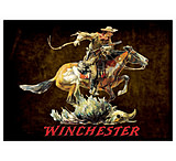 Image of Rockin' W Brand Winchester Dark Horse &amp; Rider Rug 52&quot;x37&quot;