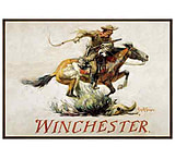 Image of Rockin' W Brand Winchester Horse &amp; Rider Rug 52&quot;x37&quot;
