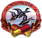 Image of River's Edge Winchester &quot;they Are Hitters&quot; 3d 15&quot;x14&quot;