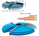 Image of Roman Carbide 12degree Quarter Round 1-Bore