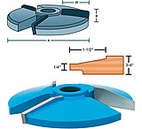 Image of Roman Carbide 15degree Face Panel 1-Bore