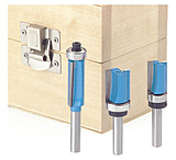 Image of Roman Carbide 3 pc. Straight Flush Trim Set Shank