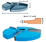 Image of Roman Carbide 5degree Face Cut Panel 1-Bore