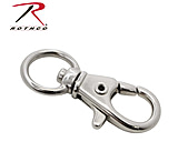 Image of Rothco 1/2 Swivel Trigger Snap Hook / Nickel - 10 Pack