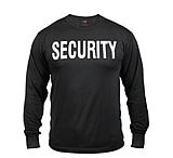 Image of Rothco 2-Sided Security Long Sleeve T-Shirt
