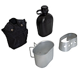 Image of Rothco 4 Piece Canteen Kit w/Cover &amp; Aluminum Cup &amp; Stove / Stand
