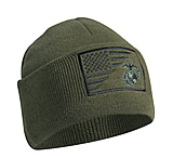 Image of Rothco USMC Eagle Globe and Anchor/US Flag Deluxe Fine Knit Watch Cap
