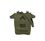 Image of Rothco Canvas Map Case Shoulder Bag w/ Military Patches