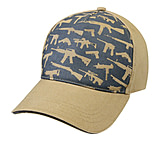 Image of Rothco Deluxe Khaki Guns Low Profile Cap
