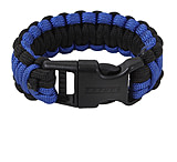 Image of Rothco Deluxe Thin Blue Line Paracord Bracelet