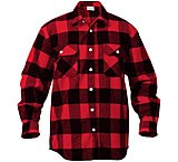 Image of Rothco Extra Heavyweight Buffalo Plaid Flannel Shirt - Men's