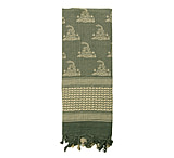 Image of Rothco Gadsden Snake Shemagh Tactical Desert Scarf