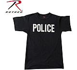 Image of Rothco Imperfect 2-Sided T-Shirt w/ Police Print - Men's