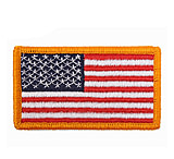 Image of Rothco Iron On / Sew On Embroidered US Flag Patch