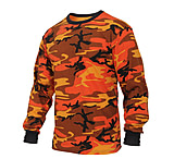 Image of Rothco Long Sleeve Colored Camo T-Shirt