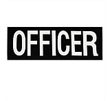Image of Rothco Officer Patch With Hook Back