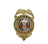 Image of Rothco Security Officer Badge w/ Flags