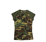 Image of Rothco Short Sleeve Camo Raglan T-Shirt
