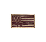 Image of Rothco Subdued Flag &amp; Rifle Morale Patch