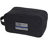 Image of Rothco Thin Blue Line Canvas Travel Kit