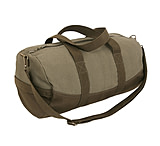 Image of Rothco Two-Tone Canvas Duffle Bag With Brown Bottom