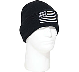 Image of Rothco US Flag Embroidered Fine Knit Watch Cap - Men's