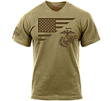 Image of Rothco US Flag / USMC Eagle / Globe &amp; Anchor T Shirt - Men's