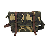 Image of Rothco Vintage Canvas Explorer Shoulder Bag w/ Leather Accents
