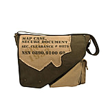 Image of Rothco Vintage Canvas Two-Tone Imprinted Map Bag
