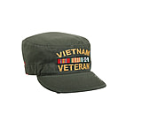 Image of Rothco Vintage Vietnam Veteran Fatigue Cap