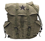 Image of Rothco Vintage Weekender Canvas Backpack with Star