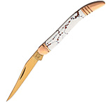 Image of Rough Rider Copperstone Toothpick Folding Knife