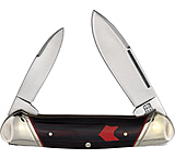 Image of Rough Rider Canoe Black/Red 3.63in Folding Knife