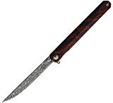Image of Rough Rider 4.25in Linerlock Black/Red Folding Knife