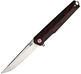 Image of Rough Rider Linerlock Tanto Black/Red Folding Knife