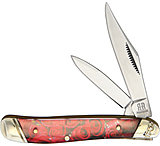 Image of Rough Ryder Peanut Roses Stainless Steel Folding Knife