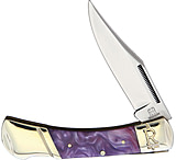 Image of Rough Rider Purple Swirl Lockback Folding Knife