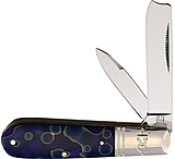 Image of Rough Ryder Razor Barlow Swirl Stainless Steel Folding Knife