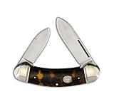 Image of Rough Rider Rough Ryder Bow Canoe Knife 3.63 Brown Imitation Tortoise RR2443 8F0766F1