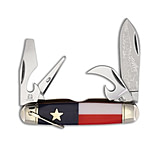 Image of Rough Rider Rough Ryder Texas Star Folding Camp Knife 2.62 Satin 32E1D99A