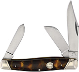 Image of Rough Ryder Stockman Imitation Tortoise Stainless Steel Folding Knife