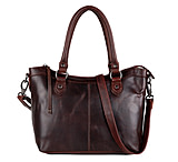 Image of Rounded Concealed Carry Sadie Leather Satchel By Lady Conceal 1FD2B007