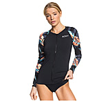 Roxy Fashion Long Sleeve Zip-Up UPF 50 Rashguard - Women's