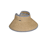 Image of Roxy Kiss The Ocean Capeline Straw Visor - Women's