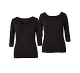 Image of Royal Robbins Kickback To Front Women's 3/4 Sleeve Top - Women's